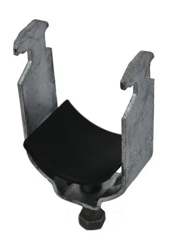 Don Quichotte Bügelschelle mit Hammerkopffuß 28-34 mm Schwarz (100 St.) - Rohrschellen, ideal zur sicheren Befestigung von Rohren auf Beton, langlebig durch tauchfeuerverzinkten Stahl und in praktischer 100er-Packung.
