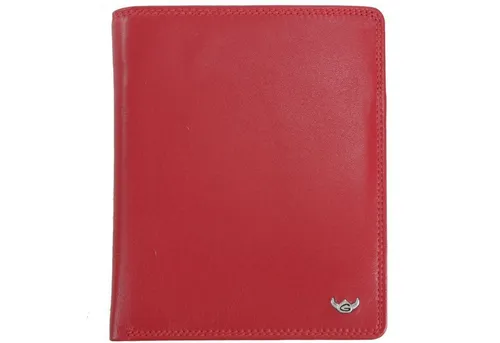 Golden Head Billfold Coin Wallet in rot von Golden Head
