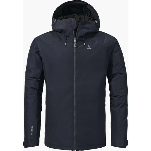 Schöffel Funktionsjacke Herren blau, 50 707665-0001-00500 - Funktionsjacke für Herren, wasserdicht und atmungsaktiv dank 2-Lagen-Technologie - perfekt für Outdoor-Abenteuer bei jedem Wetter.