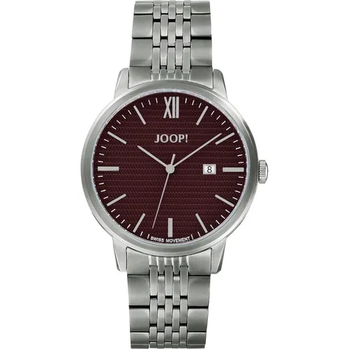 Joop Herren-Armbanduhr 2036607 – Elegante Edelstahl Uhr - Stilvolle Herren-Armbanduhr aus hochwertigem Edelstahl, ideal für den täglichen Gebrauch. Zeitloses Design mit präziser Zeitmessung.