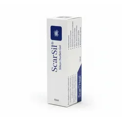 Scarsil Silikon Narben Gel 10 ml - Narbenpflege mit 97% Silikon Gel, schützt vor UV-Strahlen und macht die Haut weich. Ideal zur Prophylaxe und Behandlung von Narben.