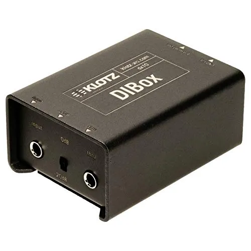 KLOTZ DX10 passive DI Box von Klotz