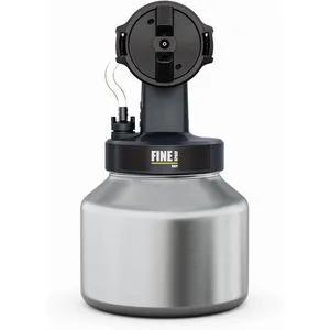 Wagner Sprühaufsatz XVLP 2.0 FineSpray für FinishControl Geräte - Farbsprühsysteme mit extra feinem Sprühbild und geringem Sprühnebel. Ideal für präzises Sprühen von Lacken und Lasuren, inkl. 1000 ml Edelstahlbehälter.