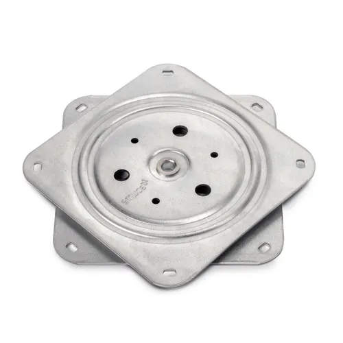 Emuca drehbarer Sockel Giro 4, 100Kg, Stahl, Verzinkt