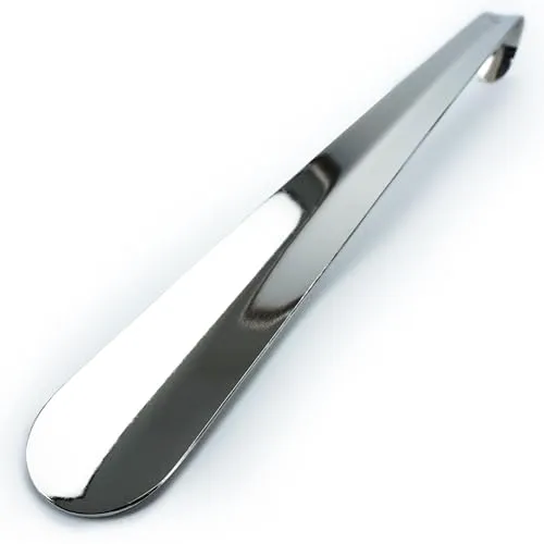 biped Metall Schuhanzieher in silber von Biped