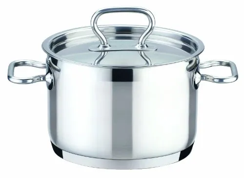 Tescoma Home Profi Kochtopf tief mit Deckel, 20 cm / 4 L