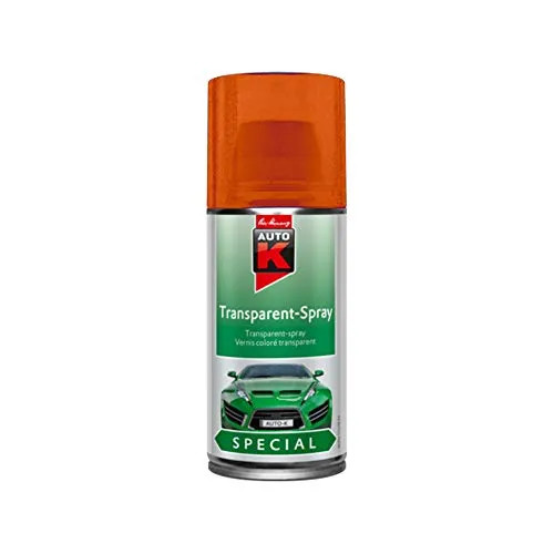 Kwasny Auto-K Transparent-Spray Lack Spray Lackspray Spraylack Glas Metall Keramik orange 150 ml