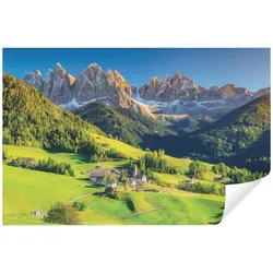 WallArena Fototapete Berge Alpen Landschaft 254x184 cm von Wallarena