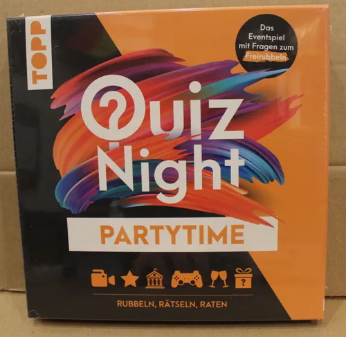 Spiel Quiznight – Partytime: RUBBELN, RÄTSELN, RATEN - KG200 13429