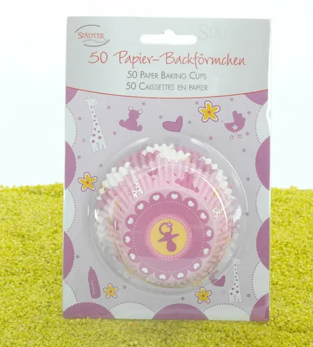 Städter Papierbackförmchen Elch maxi 50 Stück - Weihnachten von Städter