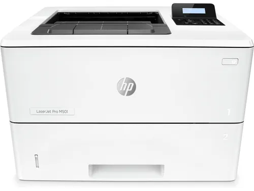 HP LaserJet Pro M501dn - A4 Laserdrucker mit Duplex und LAN, ideal für effizientes und schnelles Drucken im Büro