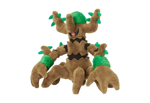 Pokemon Trombork Kuscheltier - 19 cm Plüschtier Trevenant - Süßes Trombork Plüschtier aus der Sitting Cuties Series. Größe: ca. 19 cm. Hochwertige Verarbeitung für ein besonderes Spielerlebnis. Ideal für Pokémon-Fans und Sammler!