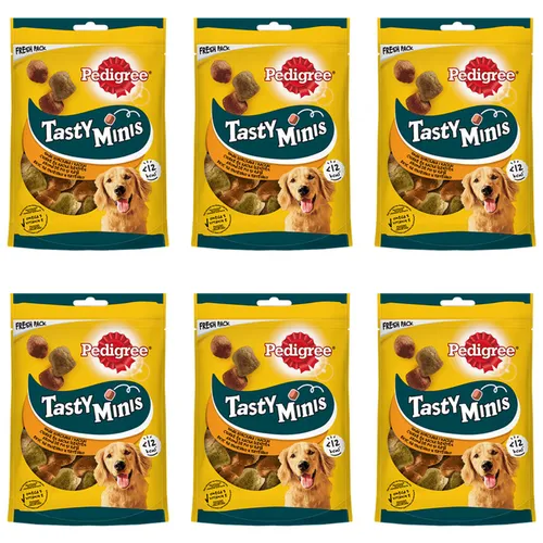 Pedigree Tasty Minis Kaubare Würfel Mit Huhn 6x130g Hundesnack