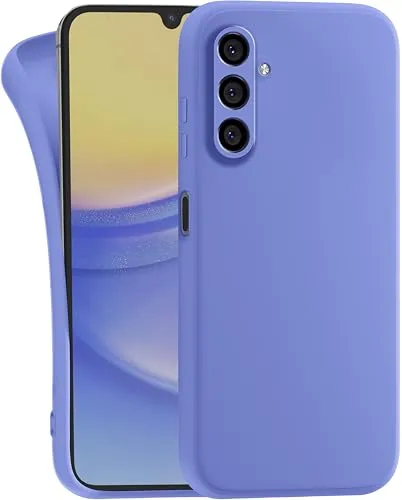 MyGadget Hülle für Samsung Galaxy A54 5G - robuste Silikon Schutzhülle TPU Case Slim Silikonhülle - Back Cover Kratzfest Handyhülle - Matt Blau