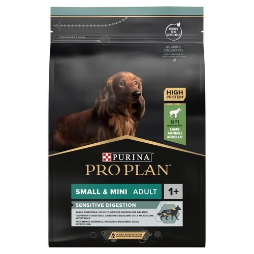 Purina Pro Plan Kleiner Hund mit Optidigest - 3 kg, optimales Futter für kleine und Miniaturrassen mit sensibler Verdauung