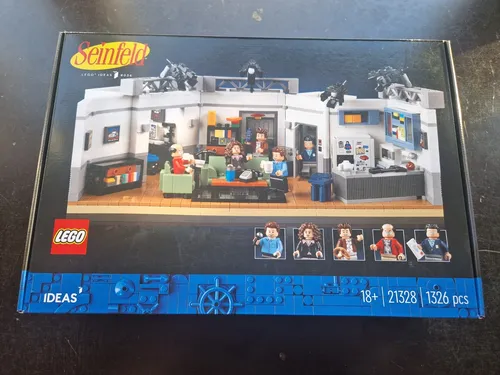 LEGO® Ideas 21328 Seinfeld - Kreatives Bauset für Fans - LEGO (R) Komplette Sets & Packs, 1326 Teile für kreative Bauprojekte, ideal für Fans der Kultserie Seinfeld und Sammler.