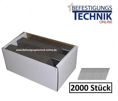 Stauchkopfnägel 50mm verzinkt für DeWALT Akku Nagler - Tacker-Zubehör für DeWALT Nagler, 2000 Stück verzinkte Stauchkopfnägel, ideal für präzise und langlebige Verbindungen in Holzarbeiten.