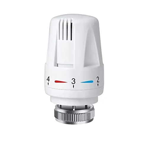 Temperaturregelventil Kühlerthermostat Thermostatkopf Heizkörper Thermostatkopf Verwendbares Gewinde M30x1,5 Ersatzkopf für Thermostatheizkörper für Küchenspüle Toilette Badezimmer