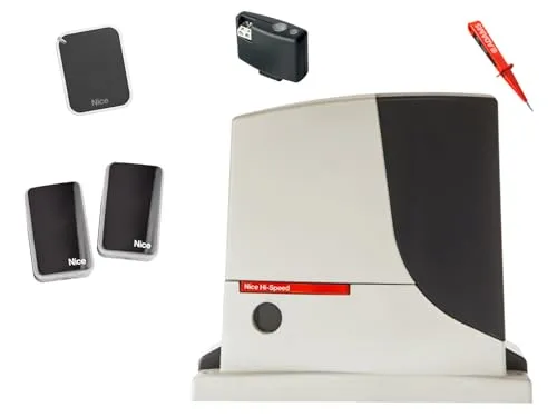 Nice ROBUS 500HS KIT Schiebetorantrieb 500kg + 1x Handsender ON2E + Lichtschranken EPMB EADAMS Set 4in1 HI-SPEED