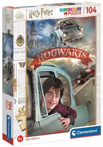 Puzzle 104 elementy. Harry Potter Clementoni 8005125257249