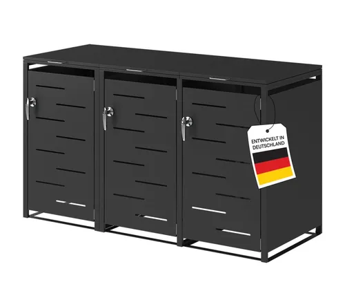 Abfallbehälter-Verkleidungen von STEELSØN