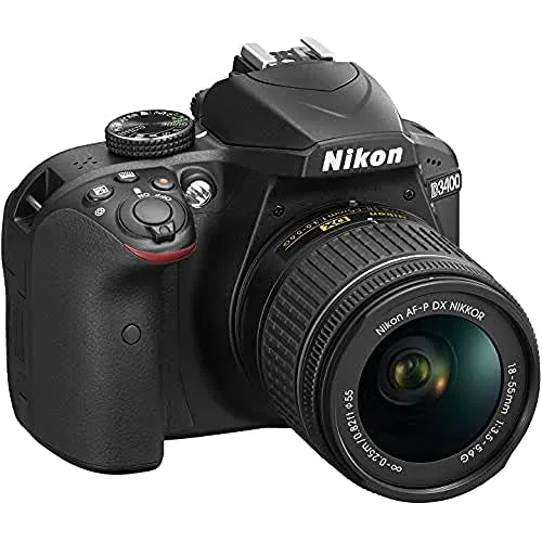 Produktbild Nikon D3400 Gehäuse mit AF-P DX NIKKOR 18-55 mm VR