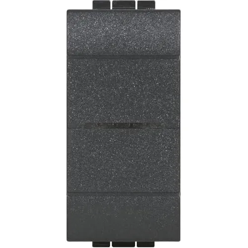 Legrand Wandsender Bticino LN4003CWI - 1-moduliger drahtloser Wandsender für LivingLight with Netatmo, ideal zum Schalten und Dimmen der Beleuchtung, bequem und ohne Abdeckung.