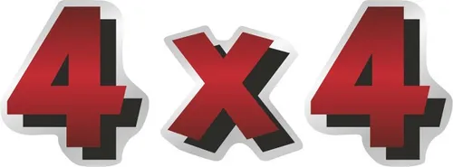 Hermann Schütz Aufkleber 4x4 Dimension  Aufkleber