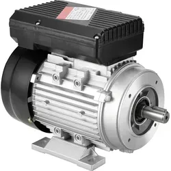 SucceBuy 0,55 kW Elektromotor 1400 U/min, Wechselstrom 220–240 V, 4,5 A, 80, B34-Rahmen. 19 mm Keilwelle, Drehung im Uhrzeigersinn/gegen den Uhrz...