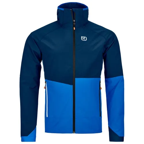 Ortovox Punta Berrino Hooded Jacket Men - Softshelljacke für Skitouren - Funktionsjacke mit Merinowolle für hohen Komfort und Bewegungsfreiheit auf Skitouren. Leicht und atmungsaktiv, ideal für Abenteuer in den Bergen.