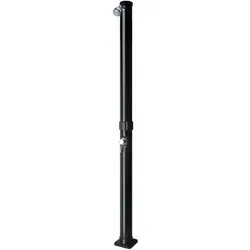 Gre AR1020P Solardusche - Gartendusche mit 20 Litern - Praktische Außendusche aus schwarzem PVC mit Einhebelmischer für optimale Wassertemperatur, einfach zu installieren und ideal für erfrischende Duschen an heißen Sommertagen.