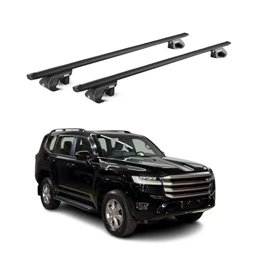 OMAC Dachträger für Toyota Land Cruiser J250 2024 - Dachgepäckträger aus hochwertigem Aluminium, wasserbeständig und leicht abnehmbar. Ideal für Fahrrad- und Skiträger, bietet Vielseitigkeit und Sicherheit für jedes Abenteuer.