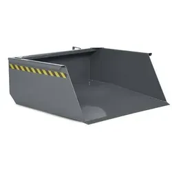 RR Industrietechnik Staplerschaufel Typ RS-50 1130x1650x550mm 500dm3 RAL 7005 Mausgrau