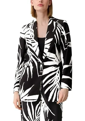 Comma Long Blazer in schwarz von comma,