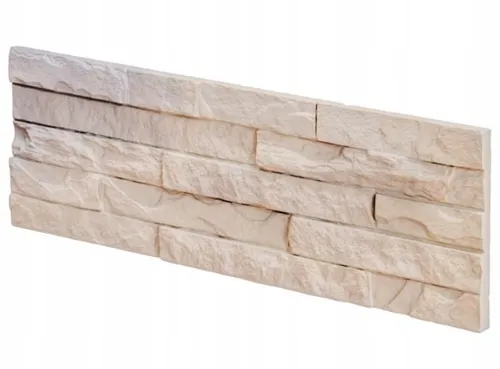 STEGU Hampton 1 Verblendsteine – Steinoptik Gips Beige, Wandverkleidung - Beige