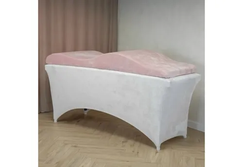STM Company Massageliege Wellen-Matratze mit Memory Schaum in pink von STM Company