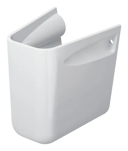 Duravit D-Code Halbsäule 085718, Badkeramik in Weiß