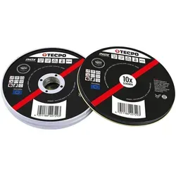 TECPO Trennscheiben für Edelstahl T41, Ø 125x1.0x22,2 mm, 10-tlg.