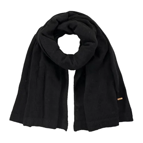 Barts Damen Witzia Scarf Winter-Schal, Black, Uni in schwarz von BARTS