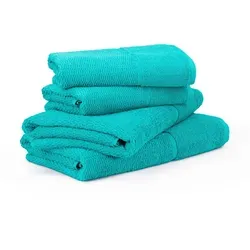 Möve for frottana Handtuch Set Pearl - Handtuch Set aus 100% Baumwolle, 4-teilig in grün, OEKO-TEX® zertifiziert, für ein besonders weiches und saugfähiges Erlebnis.