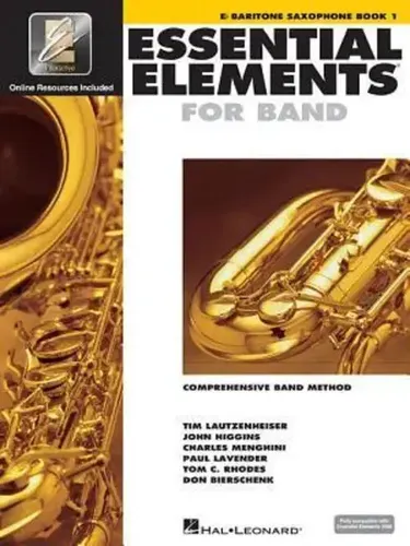 Essential Elements for Band - Book 1 - Bari Sax | Comprehensive band method