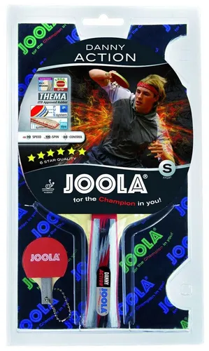 JOOLA Tischtennisschläger Danny Action Tischtennis TT Wettkampfschläger ITTF