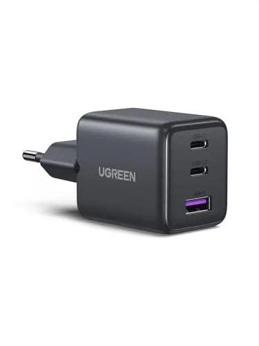 Produktbild UGREEN USB C Ladegerät 30W 3-Port GaN II Netzteil