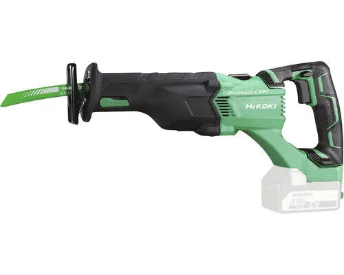 HiKOKI CR18DBL Akku-Tigersäge ohne Akku und Ladegerät - Sägen: Leistungsstarke Akku-Tigersäge mit kompaktem Design, ideal für präzise Schnitte in verschiedenen Materialien.