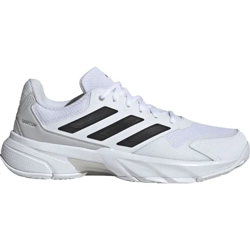 adidas Herren Courtjam Control 3 Tennisschuhe - Tennisschuhe mit atmungsaktivem Mesh-Obermaterial und Bounce Zwischensohle für hohen Komfort. Ideal für Spieler, die Bewegungsfreiheit und Stabilität suchen.