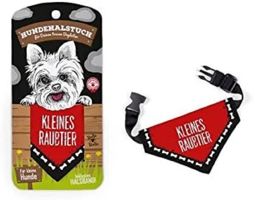 La Vida Tier-Halstuch Hundehalstuch / Hund Lätzchen - verstellbar Schal, Süßes Halstuch