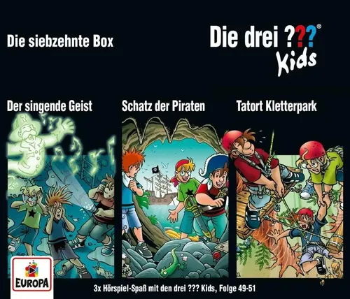 United Soft Media Hörspiel Die drei ??? Kids 3er Box - Folgen 49-51
