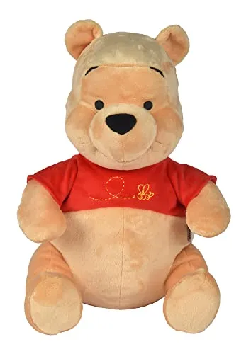 Disney WTP Core Ref, Winnie, 35cm - Orange - Kuscheltiere: Süßer Winnie Puuh Teddybär, 35 cm groß, aus besonders weichem Plüsch, perfekt zum Kuscheln für Kinder ab den ersten Lebensmonaten.