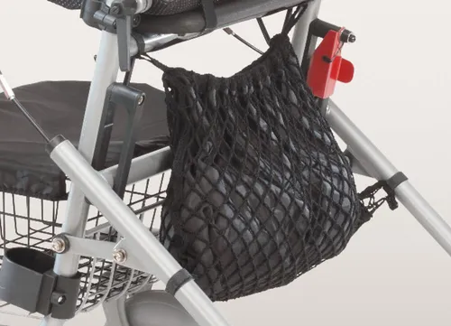 Russka Rollatornetz mit Innentasche Einkaufsnetz für Rollator Tasche Zubehör Neu