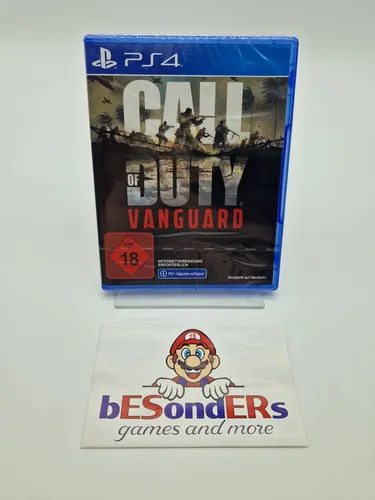 Call of Duty 18 Vanguard - PS4 [EU Version] - Intensive Einzelspieler-Kampagne und umfangreicher Mehrspieler-Modus mit 20 Karten. Erlebe den Zweiten Weltkrieg aus verschiedenen Perspektiven und kämpfe plattformübergreifend in packenden Schlachten.